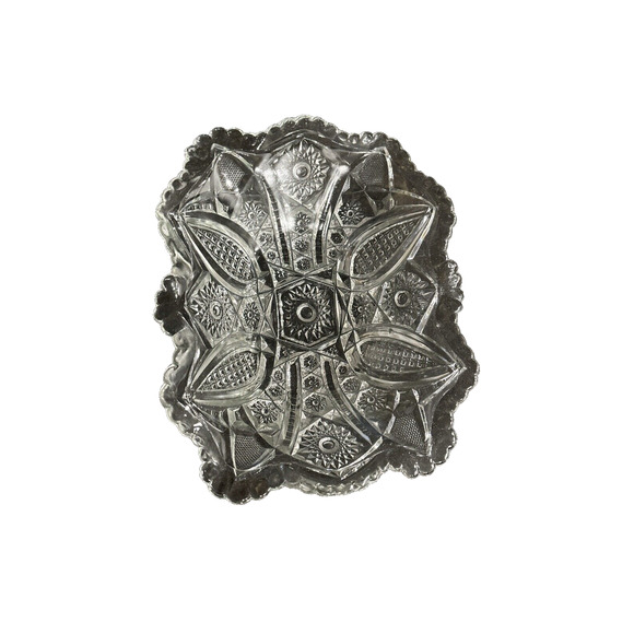 Clear EAPG Indiana Glass Fruit Or Serving‎ Dish Vintage - Picture 1 of 3